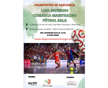 LIGA FÚTBOL SALA COMARCA MAESTRAZGO 2025-2026